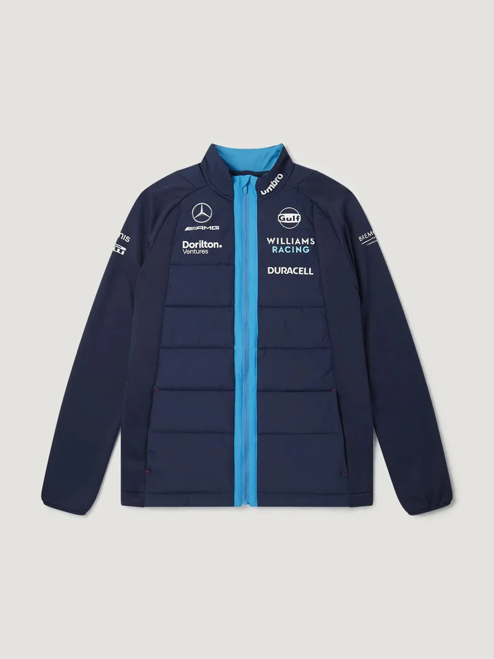 Williams Racing F1 Mens Team Thermal Jacket Blue – The Motorcycle Jackets